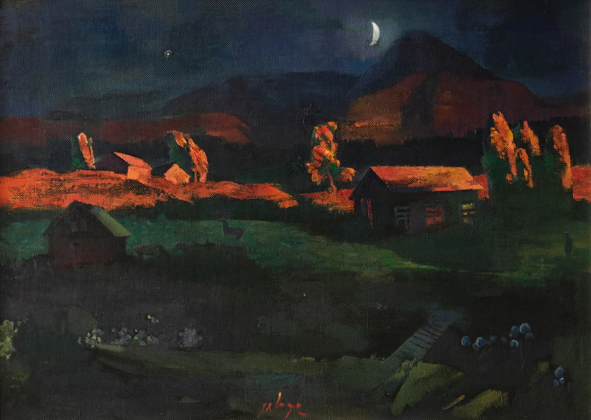 Алтай натюрморты. Кайрамбаев Ж. (р. 1953)